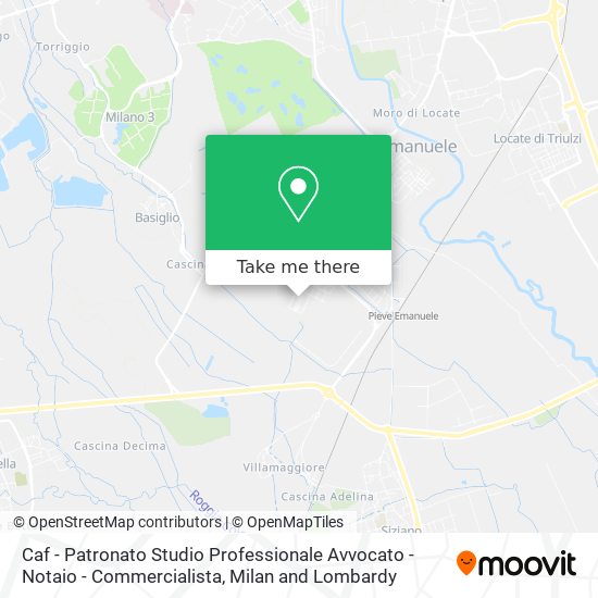 Caf - Patronato Studio Professionale Avvocato - Notaio - Commercialista map