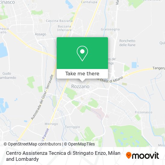 Centro Assistenza Tecnica di Stringato Enzo map