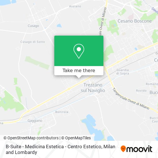 B-Suite - Medicina Estetica - Centro Estetico map