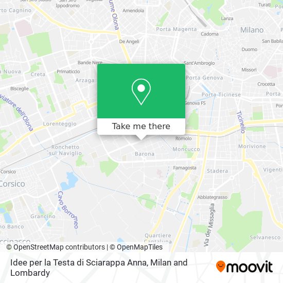Idee per la Testa di Sciarappa Anna map