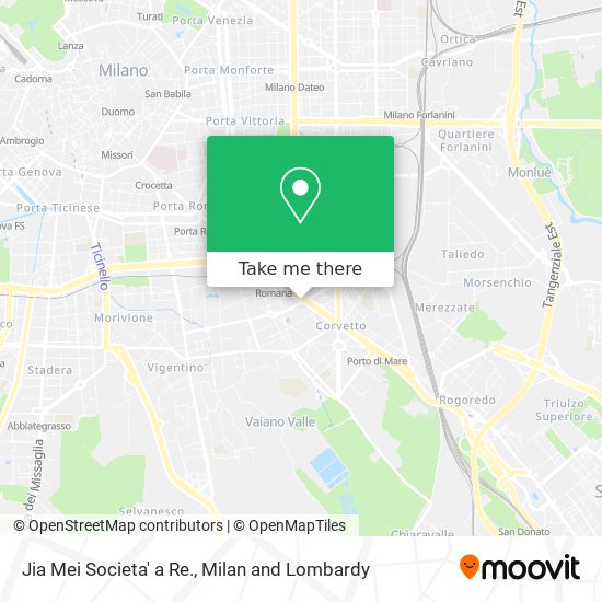 Jia Mei Societa' a Re. map