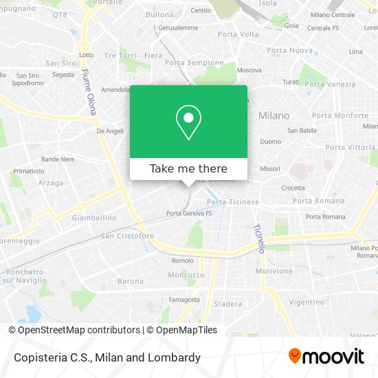 Copisteria C.S. map