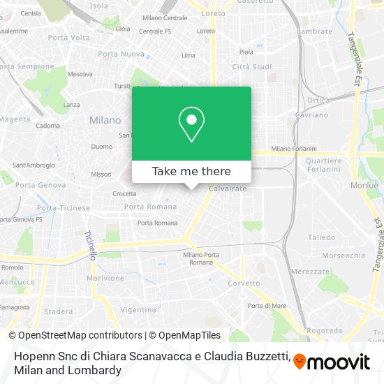 Hopenn Snc di Chiara Scanavacca e Claudia Buzzetti map