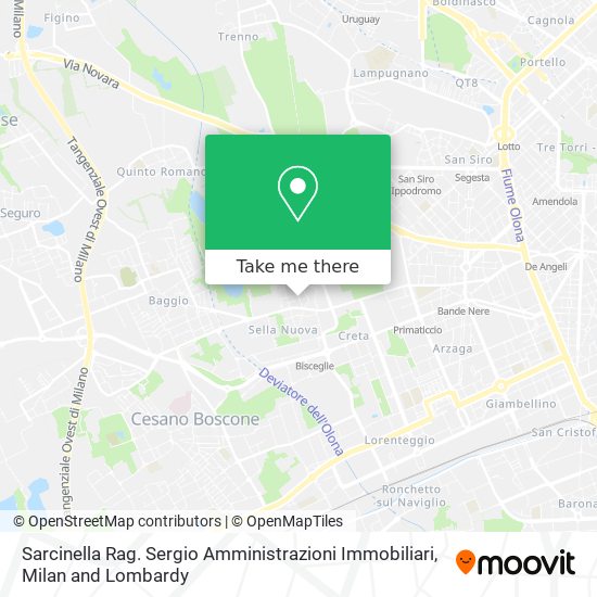 Sarcinella Rag. Sergio Amministrazioni Immobiliari map