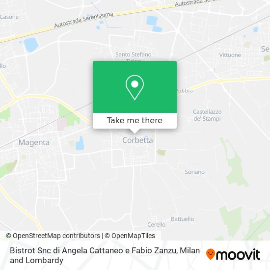 Bistrot Snc di Angela Cattaneo e Fabio Zanzu map
