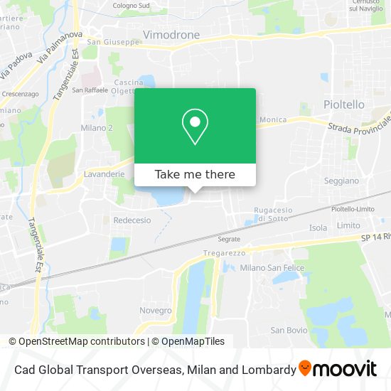 Cad Global Transport Overseas map
