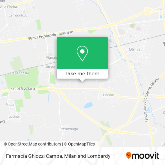 Farmacia Ghiozzi Campa map