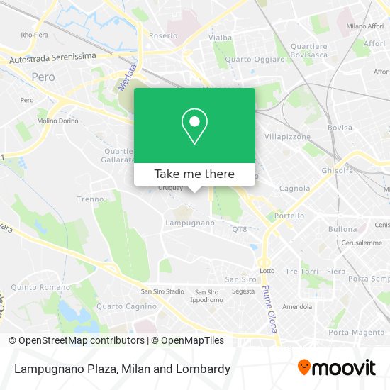 Lampugnano Plaza map