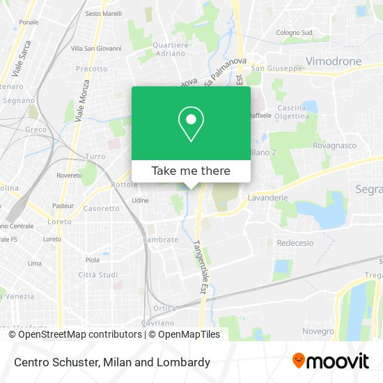 Centro Schuster map