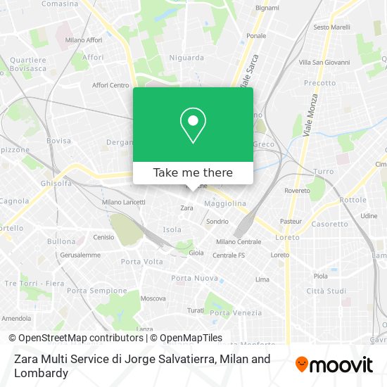 Zara Multi Service di Jorge Salvatierra map