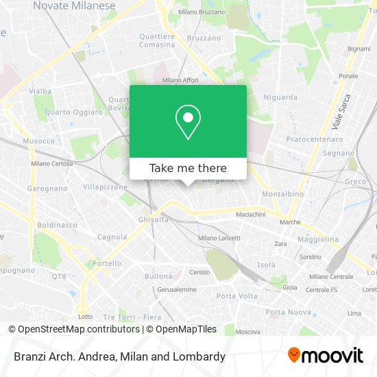 Branzi Arch. Andrea map