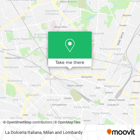 La Dolceria Italiana map