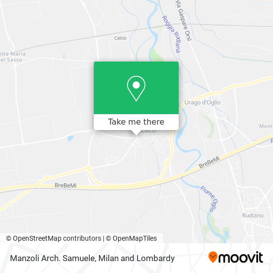 Manzoli Arch. Samuele map