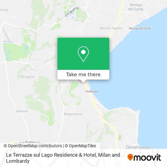 Le Terrazze sul Lago Residence & Hotel map