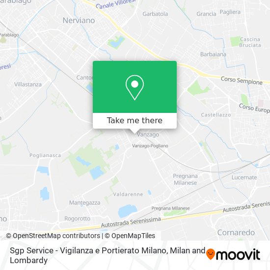Sgp Service - Vigilanza e Portierato Milano map