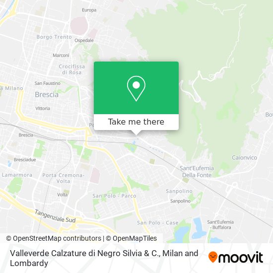 Valleverde Calzature di Negro Silvia & C. map