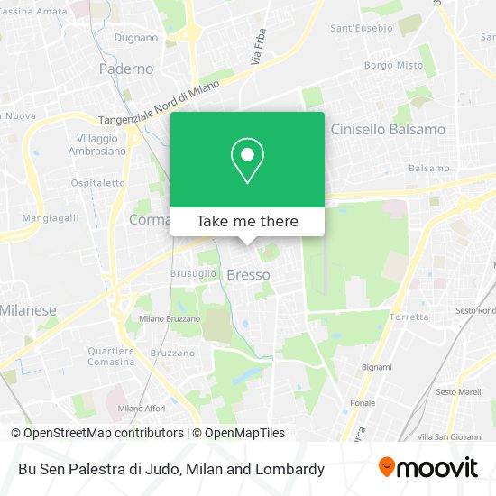 Bu Sen Palestra di Judo map