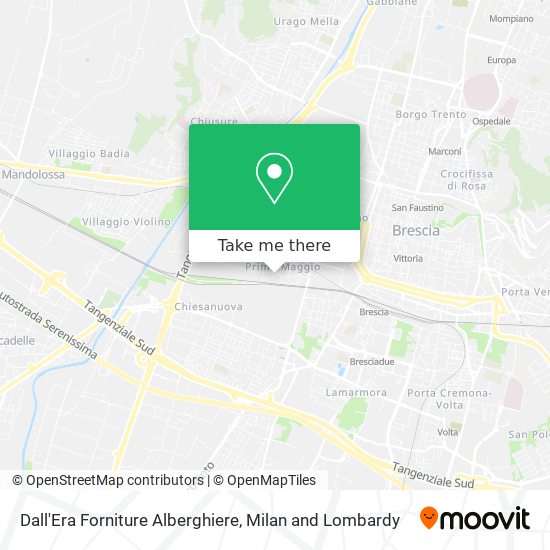 Dall'Era Forniture Alberghiere map