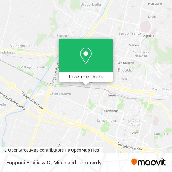 Fappani Ersilia & C. map