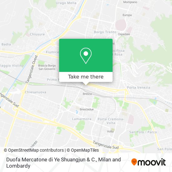 Duofa Mercatone di Ye Shuangjun & C. map