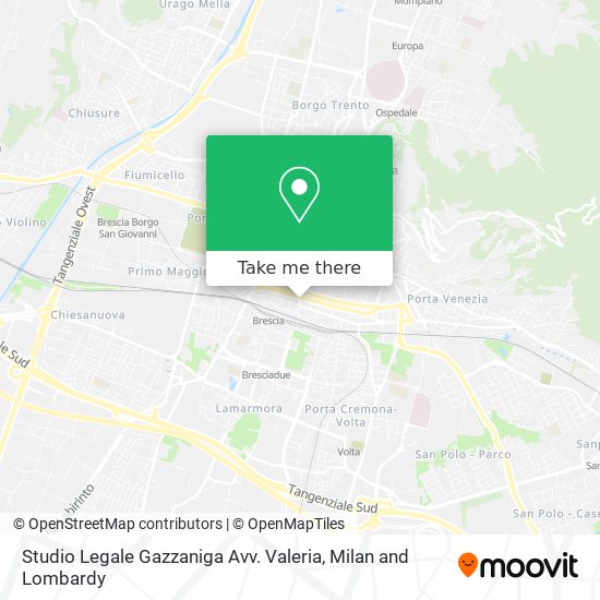 Studio Legale Gazzaniga Avv. Valeria map