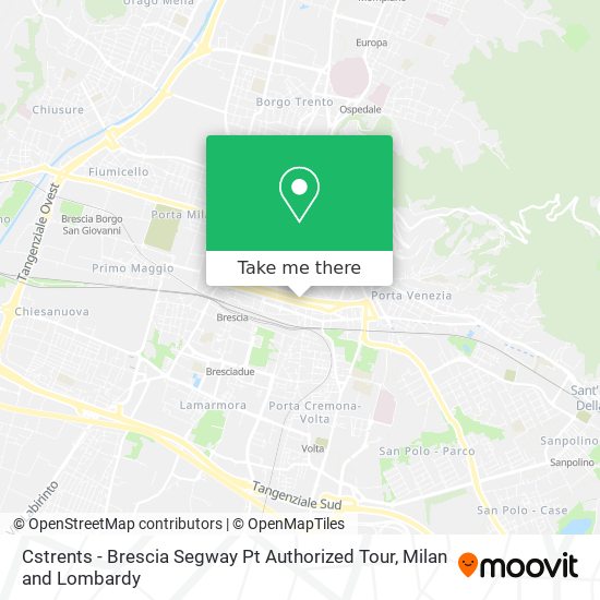 Cstrents - Brescia Segway Pt Authorized Tour map