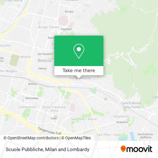 Scuole Pubbliche map
