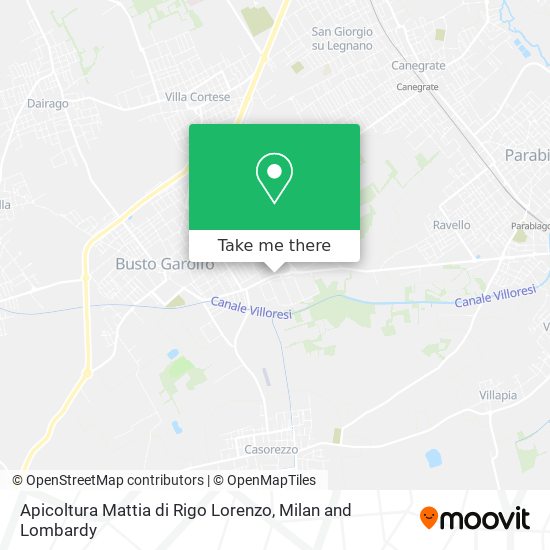 Apicoltura Mattia di Rigo Lorenzo map