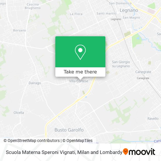 Scuola Materna Speroni Vignati map