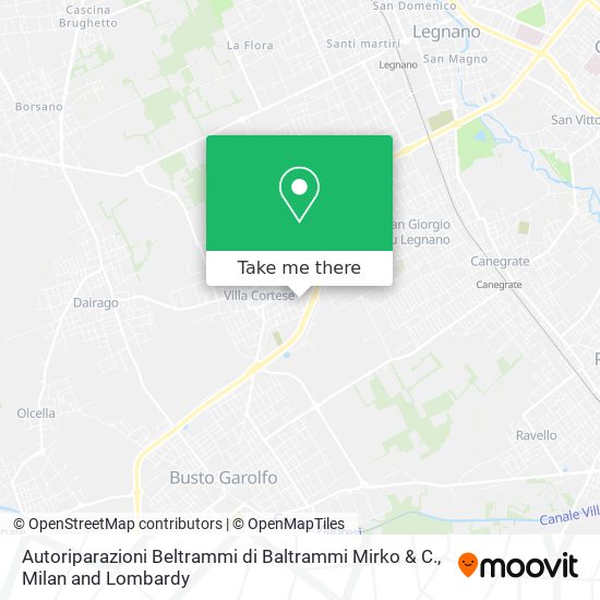 Autoriparazioni Beltrammi di Baltrammi Mirko & C. map