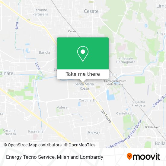 Energy Tecno Service map