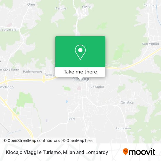 Kiocajo Viaggi e Turismo map