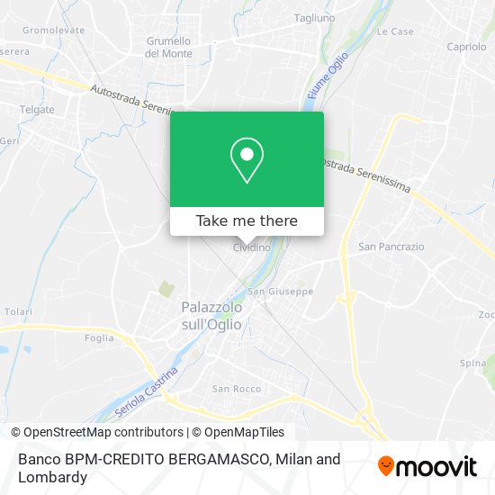 Banco BPM-CREDITO BERGAMASCO map