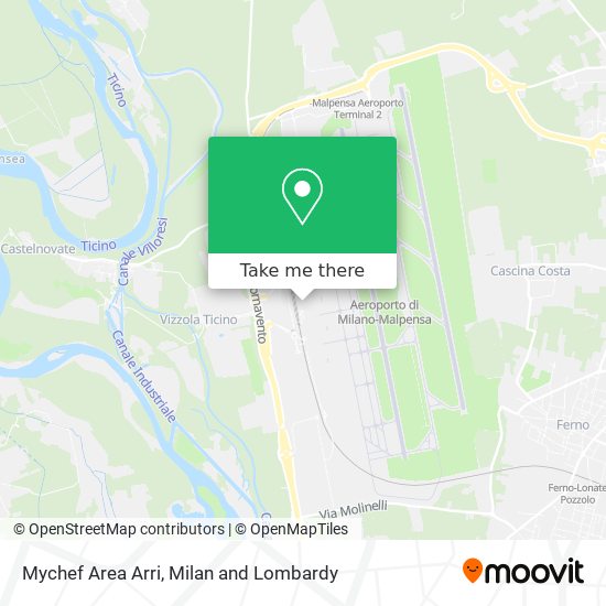 Mychef Area Arri map