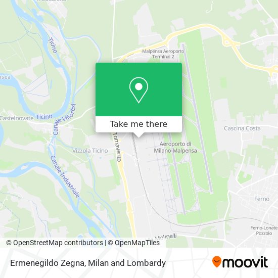 Ermenegildo Zegna map