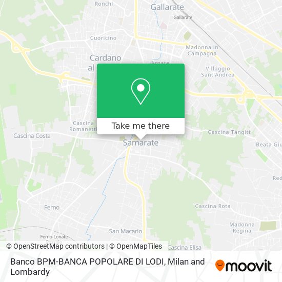 Banco BPM-BANCA POPOLARE DI LODI map