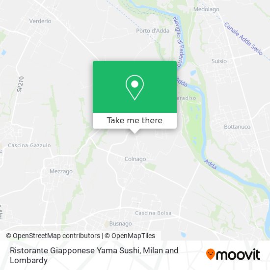 Ristorante Giapponese Yama Sushi map