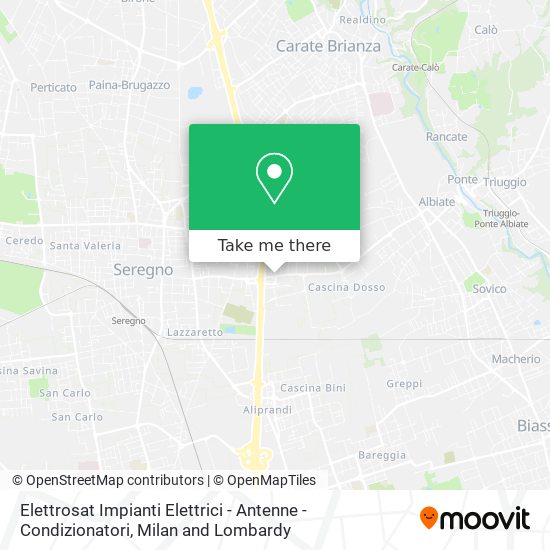 Elettrosat Impianti Elettrici - Antenne - Condizionatori map