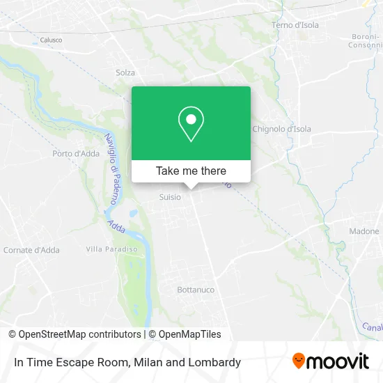 In Time Escape Room map