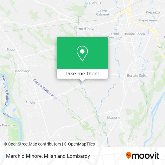 Marchio Minore map