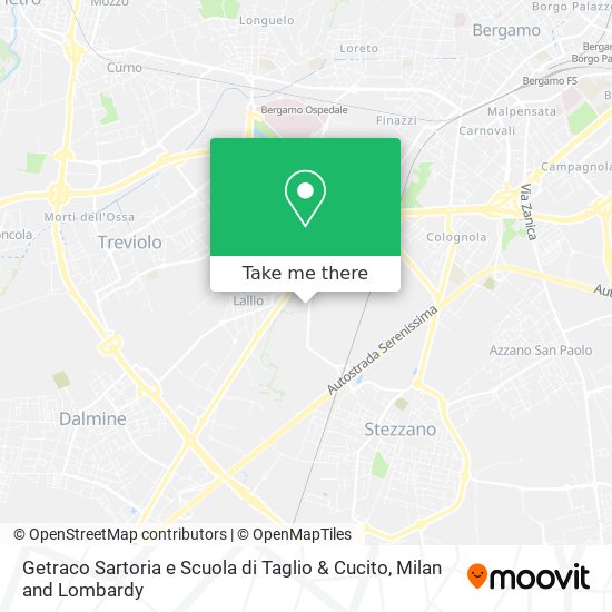 Getraco Sartoria e Scuola di Taglio & Cucito map