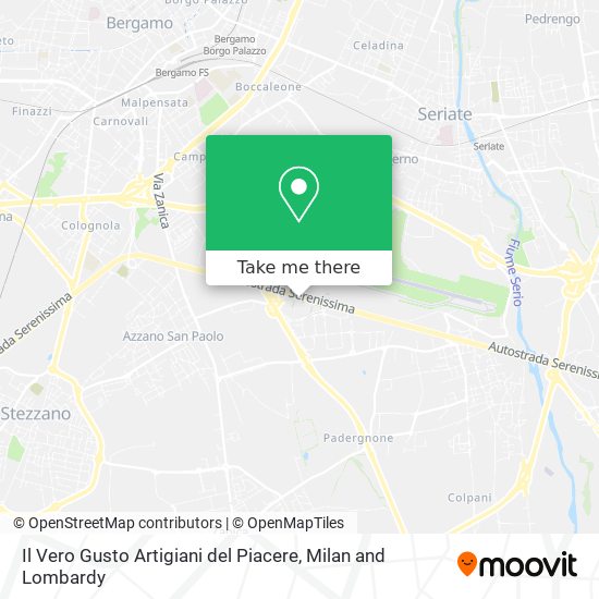 Il Vero Gusto Artigiani del Piacere map