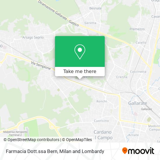 Farmacia Dott.ssa Bern map