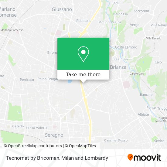Tecnomat by Bricoman map