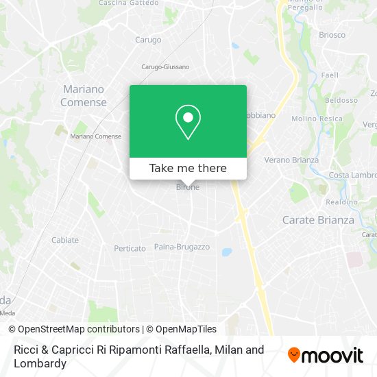 Ricci & Capricci Ri Ripamonti Raffaella map