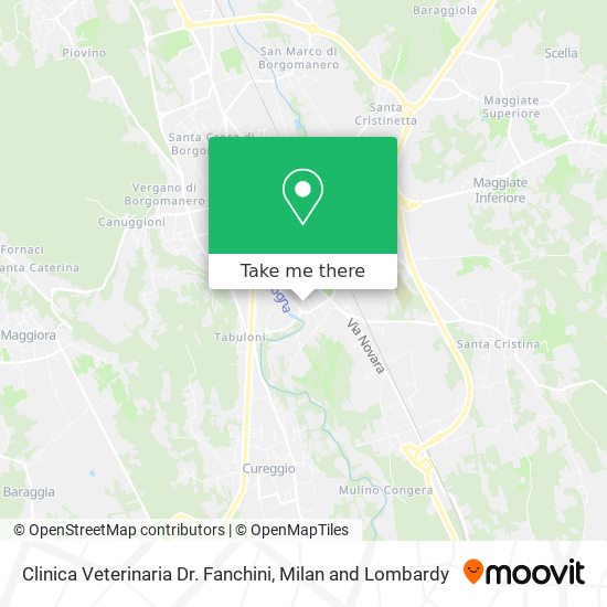 Clinica Veterinaria Dr. Fanchini map