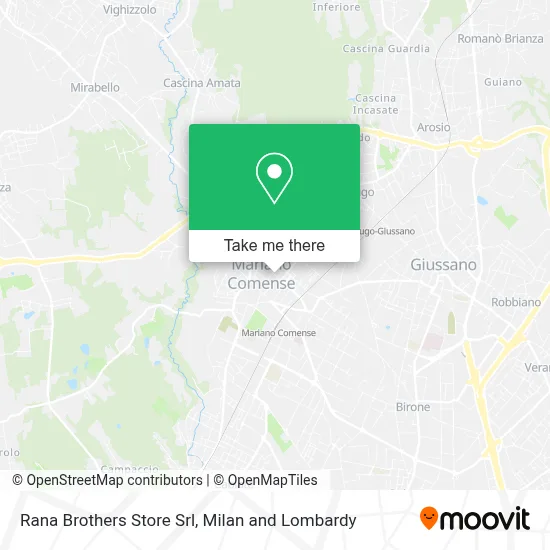 Rana Brothers Store Srl map