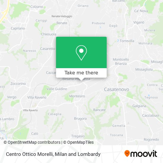 Centro Ottico Morelli map