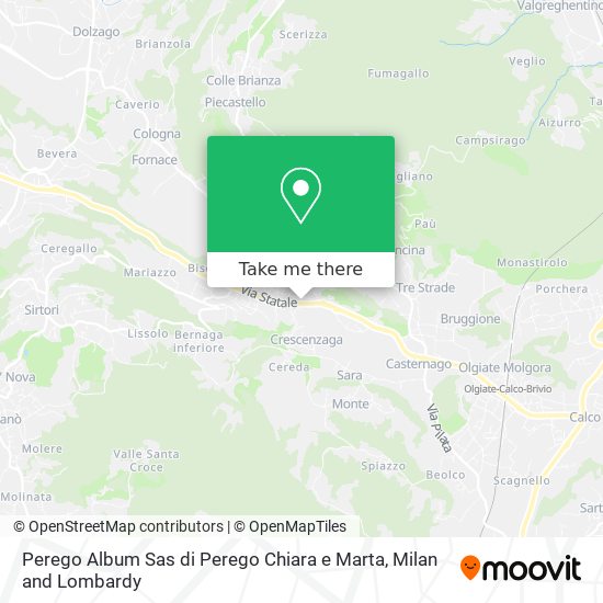 Perego Album Sas di Perego Chiara e Marta map
