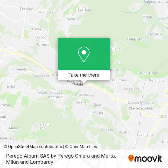 Perego Album SAS by Perego Chiara and Marta map